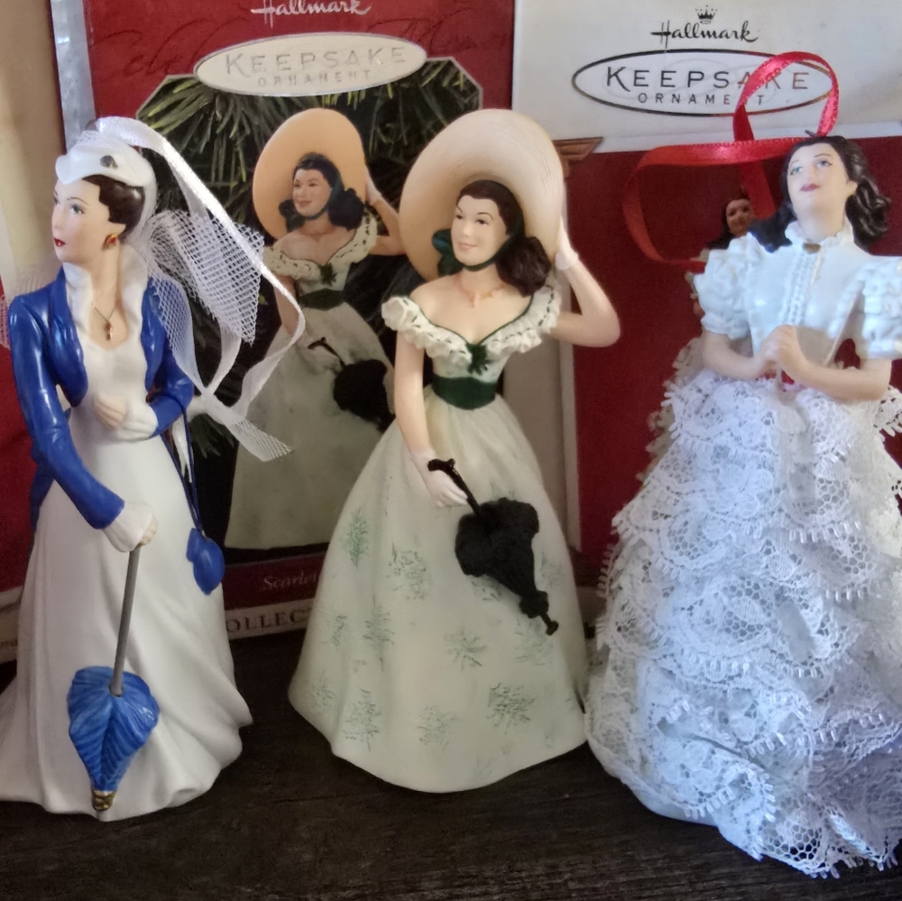 Gone With The Wind Hallmark Ornaments